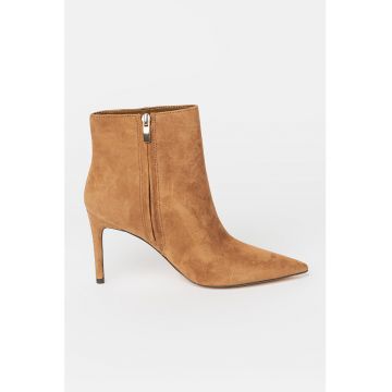 Botine cu varf ascutit si toc stiletto Gabria
