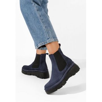 Ghete chelsea dama Avelyn V2 navy