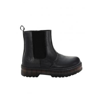 Ghete Chelsea de piele ecologica