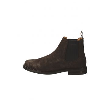 Ghete chelsea de piele intoarsa