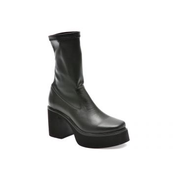 Ghete GRYXX negre, 22K01, din piele naturala