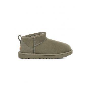 Ghete slip-on de piele intoarsa cu finisaj rezistent la apa Classic Ultra Mini
