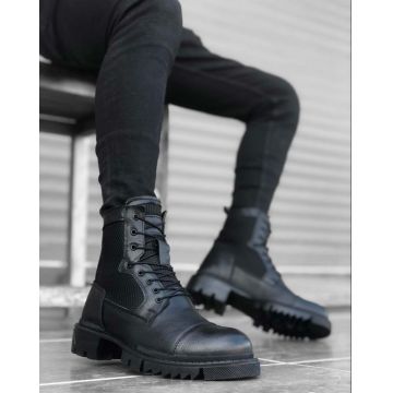 Ghete barbati negre B9768