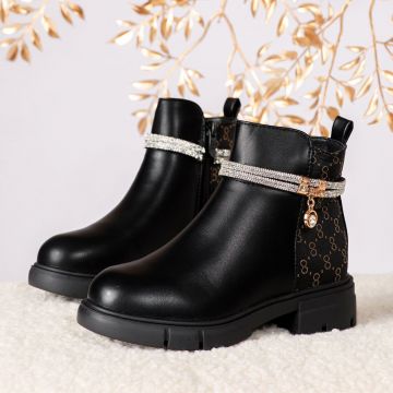 Ghete Copii London Negre #17538