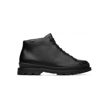 Ghete de piele cu logo Brutus 873
