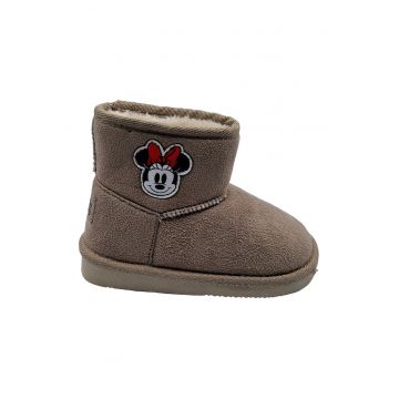 Ghete fara inchidere cu model Minnie Mouse