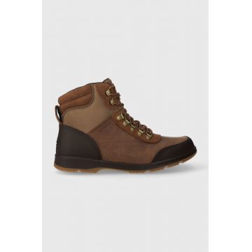 Sorel pantofi inalti ANKENY II HIKER WP 100G barbati, culoarea maro, 2048861242