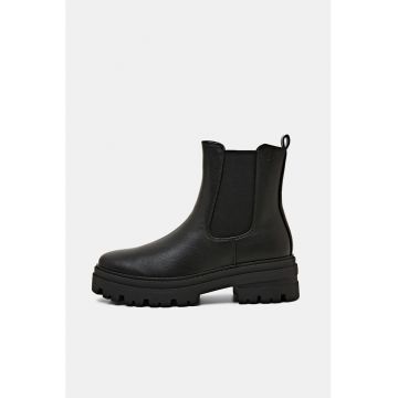 Ghete Chelsea de piele ecologica
