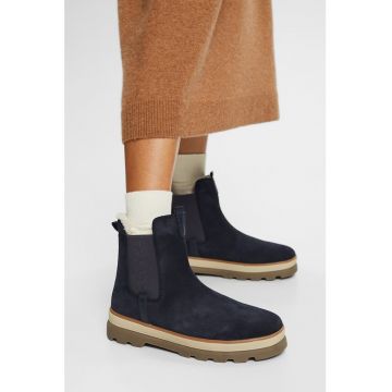 Ghete Chelsea de piele intoarsa
