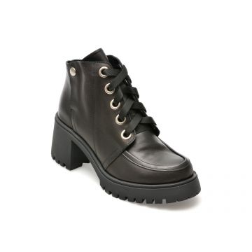 Ghete GRYXX negre, 2912303, din piele naturala