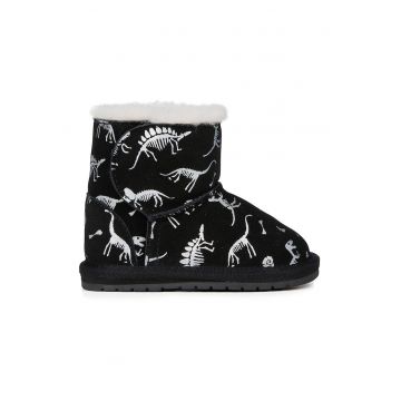 Ghete slip-on de piele intoarsa