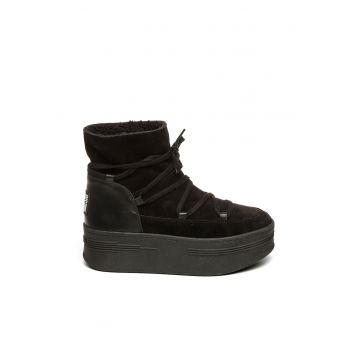 Ghete slip-on de piele intoarsa