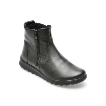 Ghete ARA negre, 40413, din piele naturala