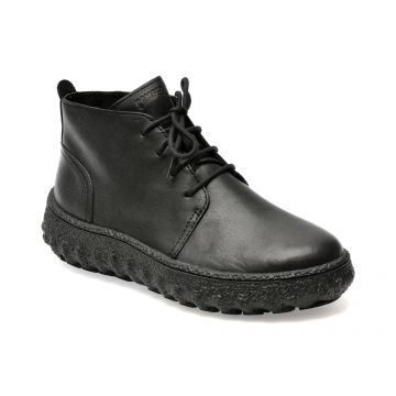 Ghete CAMPER negre, K300330, din piele naturala