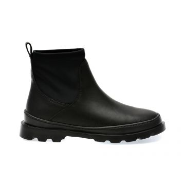 Ghete CAMPER negre, K400698, din piele naturala