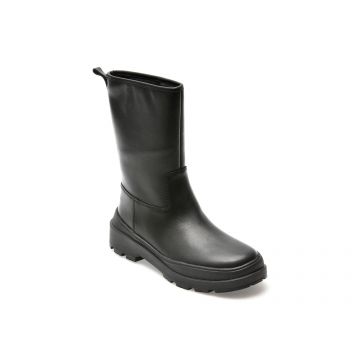 Ghete CAMPER negre, K400719, din piele naturala