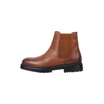 Ghete Chelsea din piele