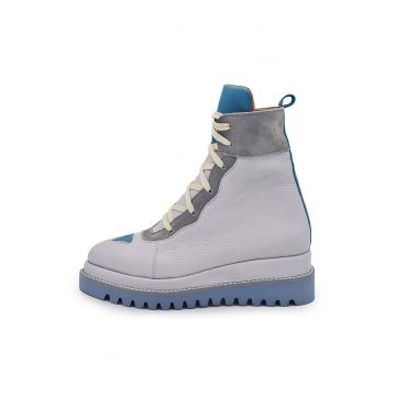 Ghete de piele Triangle Touch