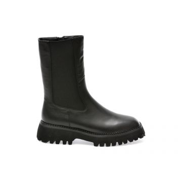 Ghete EPICA negre, 1220301, din piele naturala
