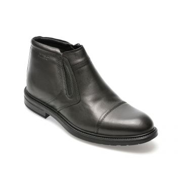 Ghete OTTER negre, 69350, din piele naturala