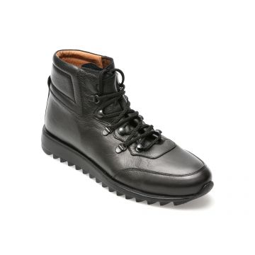 Ghete OTTER negre, 854421, din piele naturala