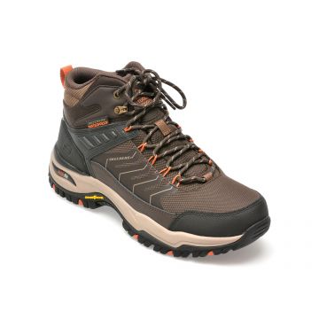 Ghete SKECHERS maro, ARCH FIT DAWSON, din material textil