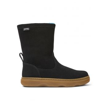 Cizme medii de piele intoarsa Kiddon 8461