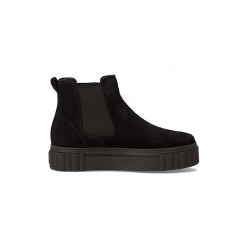 Ghete Chelsea din piele intoarsa