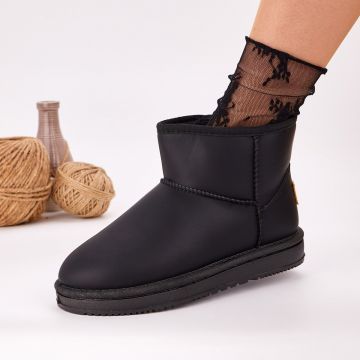 Ghete Damă Negre Tip UGG Bada