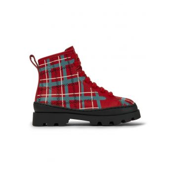 Ghete de piele cu aplicatie logo discreta Brutus 609