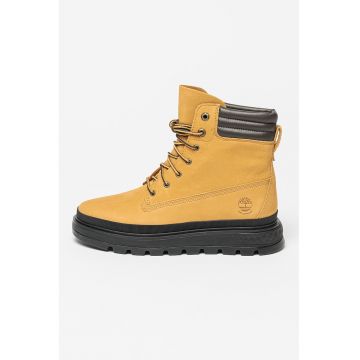 Ghete impermeabile de piele nabuc Ray City 6 IN