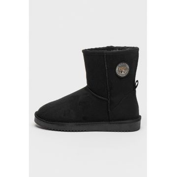 Ghete slip-on cu aplicatie logo Bolsa Chica