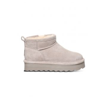 Ghete slip-on de piele intoarsa Retro