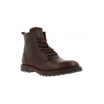 Ghete biker din piele