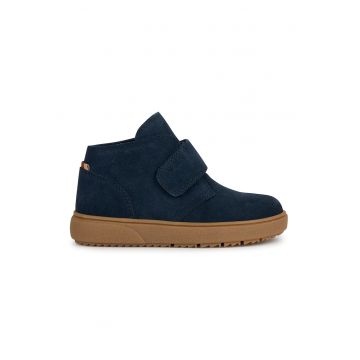 Ghete de piele intoarsa cu velcro Theleven