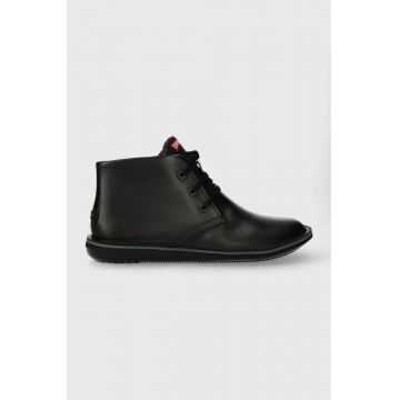 Camper ghete de piele Beetle barbati, culoarea negru, 36530.058
