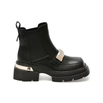 Ghete GRYXX negre, Z051025, din piele naturala