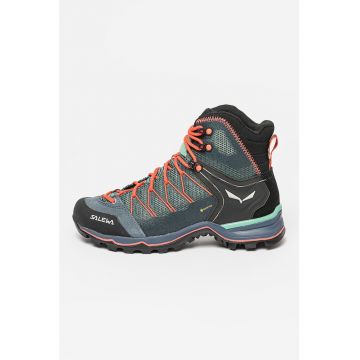 Ghete mid-cut cu garnituri de piele - pentru drumetii Trainer Lite
