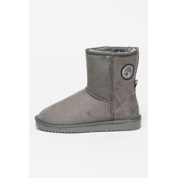 Ghete slip-on cu aplicatie logo Bolsa Chica