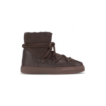 Ghete slip-on de piele cu logo