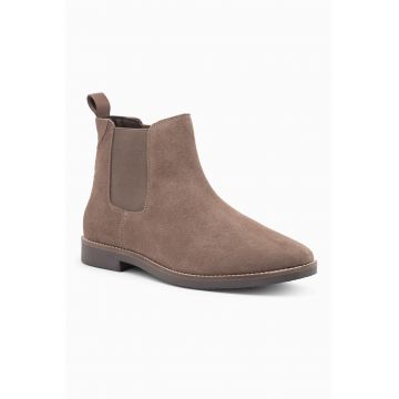 Ghete Chelsea din piele intoarsa