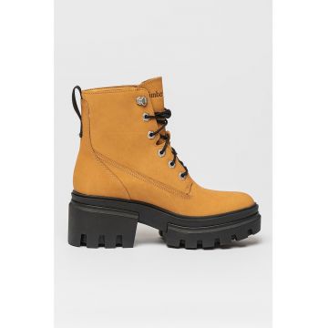 Ghete de piele nabuc Everleigh