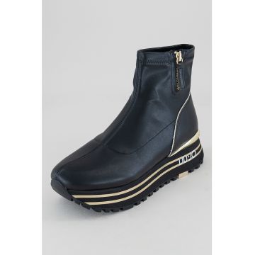 Ghete flatform de piele ecologica