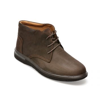 Ghete OTTER maro, 2805, din nabuc