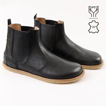 Ghete Chelsea barefoot LUNA - Black