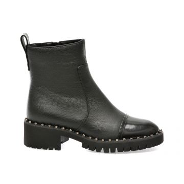 Ghete GRYXX negre, 2732, din piele naturala