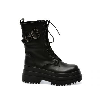 Ghete GRYXX negre, Y30, din piele naturala