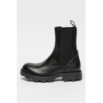 Ghete Chelsea de piele