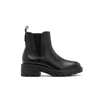 Ghete Chelsea de piele