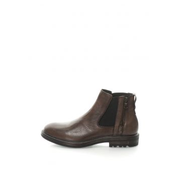 Ghete Chelsea de piele cu fermoar decorativ1916-TUFFATO